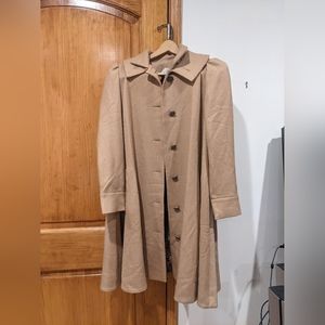 Anthropologie Ruffian Trench Coat